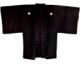 男羽織袷 「洗える黒紋付ニューライト」 化繊光沢羽二重調 5サイズ 新品 16周年記念特価