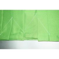 拾11294 化繊仕舞袴 能楽狂言仕舞用 若竹色のお召調 紐下100cm К 家庭洗濯OK 限定入荷