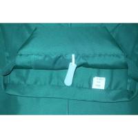 拾11290 化繊仕舞袴 能楽狂言仕舞用 浅葱色のお召調 紐下100cm К 家庭洗濯OK 限定入荷