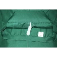 拾11288 化繊仕舞袴 能楽狂言仕舞用 常盤緑のお召調 紐下100cm К 家庭洗濯OK 限定入荷