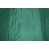 拾11288 化繊仕舞袴 能楽狂言仕舞用 常盤緑のお召調 紐下100cm К 家庭洗濯OK 限定入荷