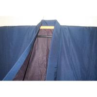 拾11218【新企画・男の弓道用高級着物】シルクウール 裄70丈128К袖丈・袖付けを調整しました