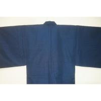 拾11218【新企画・男の弓道用高級着物】シルクウール 裄70丈128К袖丈・袖付けを調整しました