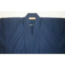 拾11208【新企画・男の弓道用高級着物】シルクウール 裄76丈144К袖丈・袖付けを調整しました