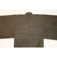 拾10061【新企画・男の弓道用高級着物】本絹信州松本山繭紬 裄72丈142К袖丈・袖付けを調整しま