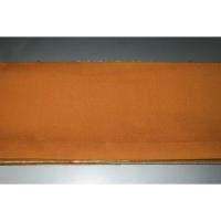 弐11331RM 男角帯 本絹西陣織 К沈金色地箔引き重ね亀甲文様 極上新品 金属糸使用 季節の帯に