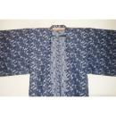 【選べる3サイズ】綿帆布 男羽織 M〜LLサイズ К青灰濃淡・雪雲吹雪・迷彩 新 品 帆布の生地を使