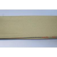 拾11349RM 女性袴下帯 シルク化繊西陣織金襴К紗綾形と変わり亀甲文様に蝶 全通 新品別誂え