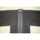 弐11395RM 帆布・綿ビロード 男着羽織 裄74丈95К鉄紺玉虫色 新品 別珍織