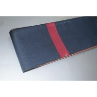 弐11396RM 男角帯 本絹西陣織平お召К 三色使いのプロベラ飛行機のワンポイント 全通洒落帯