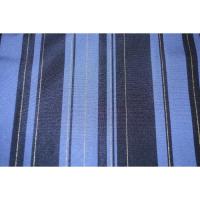 化繊行灯袴 紐下93・95 К黒と青紫と金の矢鱈縞 おしゃれ行灯袴 着物男子の嗜みに如何でしょうか