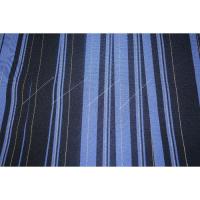 化繊行灯袴 紐下93・95 К黒と青紫と金の矢鱈縞 おしゃれ行灯袴 着物男子の嗜みに如何でしょうか