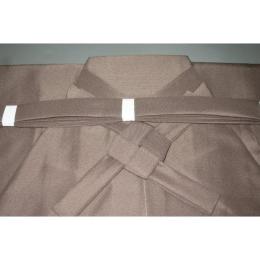 新色の無地袴【紐下7サイズ】弓道茶道能楽稽古 化繊馬乗袴 紐下85-97 灰茶胡桃色のお召調