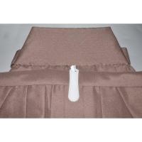 新色の無地袴【紐下7サイズ】弓道茶道能楽稽古 化繊馬乗袴 紐下85-97 灰茶胡桃色のお召調