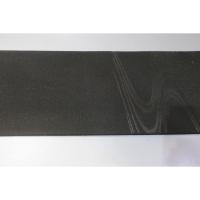 弐11424RM 男角帯 本絹西陣織К黒繻子 落花流水 新品 上仕立て 10cm幅仕立て 昇段祝いに