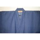 【選べる3サイズ】綿デニム帆布 男着物単衣 Кインディゴ色 新品 春に着たい