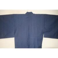 【選べる3サイズ】綿デニム帆布 男着物単衣 Кインディゴ色 新品 春に着たい