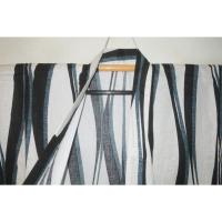 弐11517RM 遠州綿紅梅 男の高級浴衣着物単衣 裄68丈140Кハイライン・空中庭園の世界「真鶴