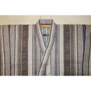 弐11520RM 遠州綿紅梅 男の高級浴衣着物単衣 裄69丈145Кハイライン・空中庭園の世界「摩天