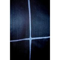 弐11526RM 遠州木綿防染 男着物単衣浴衣 裄72丈145К墨色地に南十字星 新品 色男好み