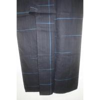 弐11526RM 遠州木綿防染 男着物単衣浴衣 裄72丈145К墨色地に南十字星 新品 色男好み