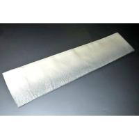 弐11529RM 男角帯 本絹丹後縮緬角帯К 縮緬地の灰色と滅紫(けしむらさき)の流し染め文様 両面