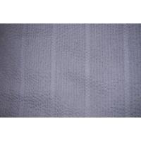 弐11537RM 綿麻遠州織 男着物単衣 裄72丈154К透かししじら織 灰色地にバックエンブレム・