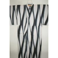 弐11572RM 遠州綿紅梅 男の高級浴衣着物単衣 裄70丈146Кハイライン・空中庭園の世界「真鶴