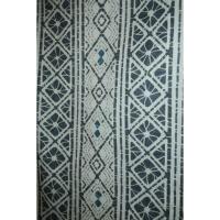 弐11573RM 遠州木綿紅梅 男着物単衣浴衣 裄72丈142К象牙色の二重ロウケツ染調 新品 大人