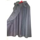 弐11291 ハンターマントКチャコールグレーツイード カシミヤ100% 大判仕立て 新品お仕立て上