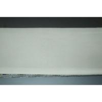 弐11284RM 男角帯 シルク化繊西陣織К灰色と金の桧垣市松に花菱文様 全通 新品別誂え