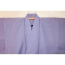 弐9731RM 化繊平絽 男着物単衣 裄70丈147К藤紫色の無地 新品仕立て上がり