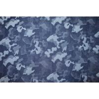 【選べる3サイズ】綿帆布 男着物 M〜LLサイズ К青灰濃淡・雪雲吹雪・迷彩 新品 帆布の生地を使っ