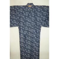 【選べる3サイズ】綿帆布 男着物 M〜LLサイズ К青灰濃淡・雪雲吹雪・迷彩 新品 帆布の生地を使っ