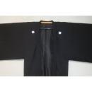 拾11000RM 洗える黒紋付の男羽織袷 新企画皆中紋付 裄75丈107К九曜 新品