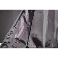 拾11000RM 洗える黒紋付の男羽織袷 新企画皆中紋付 裄75丈107К九曜 新品