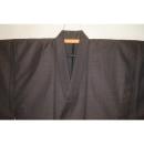 拾11328【新企画・男の弓道用高級着物】シルクウール 単衣 裄71丈130К袖丈・袖付けを調整しま