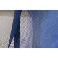 弐9810RM 化繊平絽 男羽織 裄70丈95К藍瑠璃色の無地 琉球筒袖十徳仕立て 新品仕立て上がり