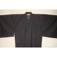 【選べる3サイズ】綿帆布 男着物 M〜LLサイズ Кアイアンネイビー 新品 帆布の生地を使った別注品