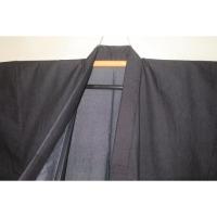 【選べる3サイズ】綿帆布 男着物 M〜LLサイズ Кアイアンネイビー 新品 帆布の生地を使った別注品