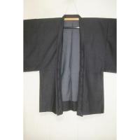 【選べる3サイズ】綿帆布 男羽織 M〜LLサイズ Кアイアンネイビー 新品 帆布の生地を