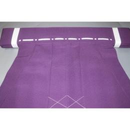 【差袴・3サイズ】神官・神職用馬乗り袴・紫色 無地 宮司 禰宜神社装束 Κ 化繊でご家庭で洗濯可 拾