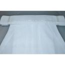 拾袴11413RM 神官・神職用馬乗り袴・差袴 白無地 宮司 禰宜神社 女性白装束 紐 下100 Κ