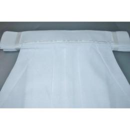 【差袴・3サイズ】神官・神職用馬乗り袴・白無地 宮司 禰宜神社装束 Κ 化繊でご家庭で洗濯可 拾