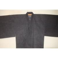 弐11477RM 綿ビロード 男着物 裄76丈145К鉄紺玉虫色 新品 別珍織