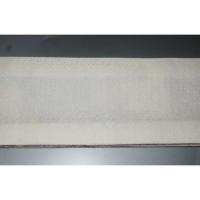 弐11479RM 男角帯 本絹西陣錦織 К金襴・御所解き鶴に百花繚乱 おめでたい 金属糸使用 新品