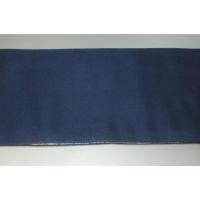 弐11480RM 男角帯 本絹西陣織練貫 К鉄銀地の照り箔に臙脂 亀甲織分け文様 極上新品 別誂え