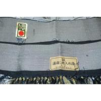 お買い得セール 弐1148RM 本絹西陣織京紬男着物羽織 裄73丈148К超光沢藍瑠璃 新品仕立て上