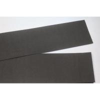 弐11487RM 男角帯 本絹西陣織К黒繻子 山霧と高山植物文様 上仕立て 10cm幅仕上げ 昇段祝