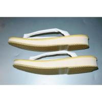 【クイーンサイズ・女性物雪駄】 礼装雪駄 Κ 白鼻緒スポンジ底 女性物ワンサイズ